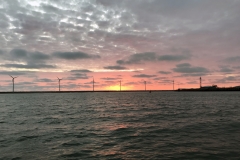 Sonnenaufgang über der Nordsee